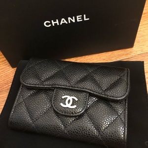 Rare Chanel XL card holder